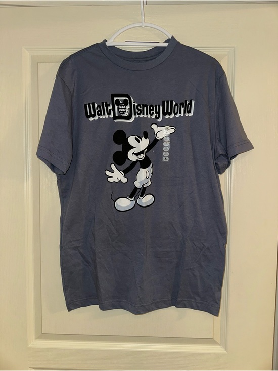Disney Tops - Disney Women’s  Slate Blue Walt Disney World Mickey Graphic Tee